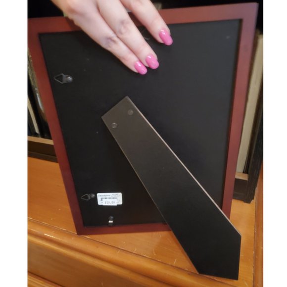 Dennis Daniels Matted Double 4x 6" Photo with Dark Walnut (W41) wood Frame, NWT - Picture 3 of 5